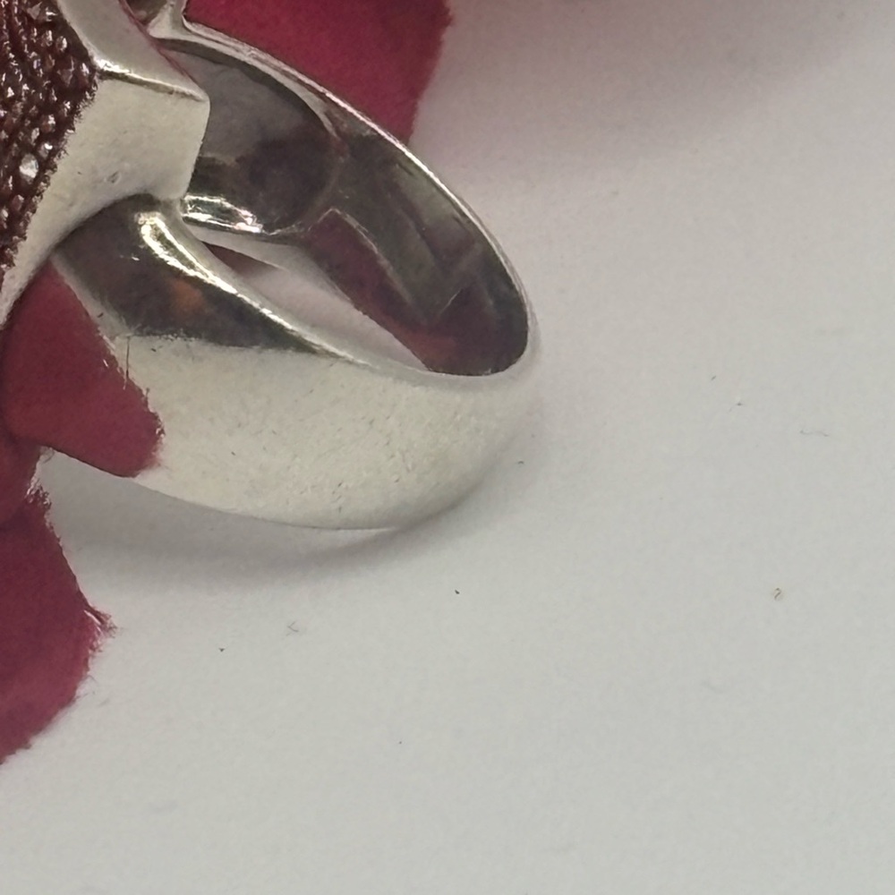 Marcasite 925 Ring - Picture 3 of 5